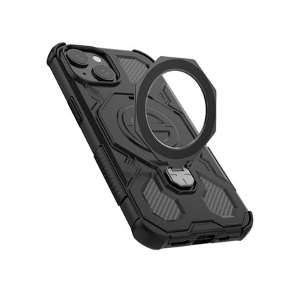 Kuori Samsung Galaxy A56 A566:lle, Techsuit, Carbon Shield Pro, Musta