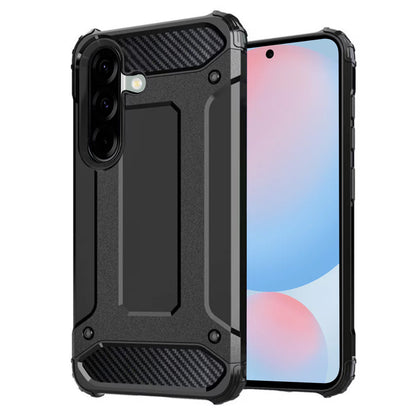 Case for Samsung Galaxy A56 A566, Techsuit, Hybrid Armor, Black