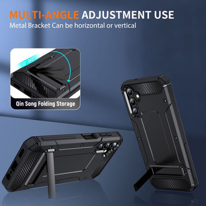 Case for Samsung Galaxy A56 A566, Techsuit, Hybrid Armor, Black