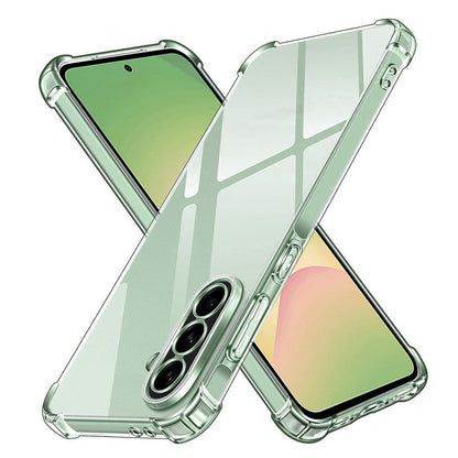 Case for Samsung Galaxy A56 A566, Techsuit, Shockproof Clear, Transparent