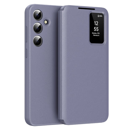 Kuori Samsung Galaxy A56 A566:lle, Techsuit, SmartView, Violetti