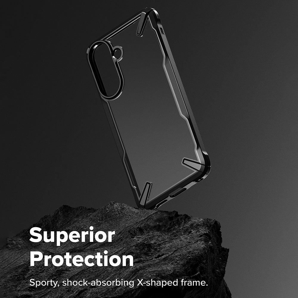 Suojakotelo Samsung Galaxy A57 5G:lle, Ringke, Fusion X, Musta