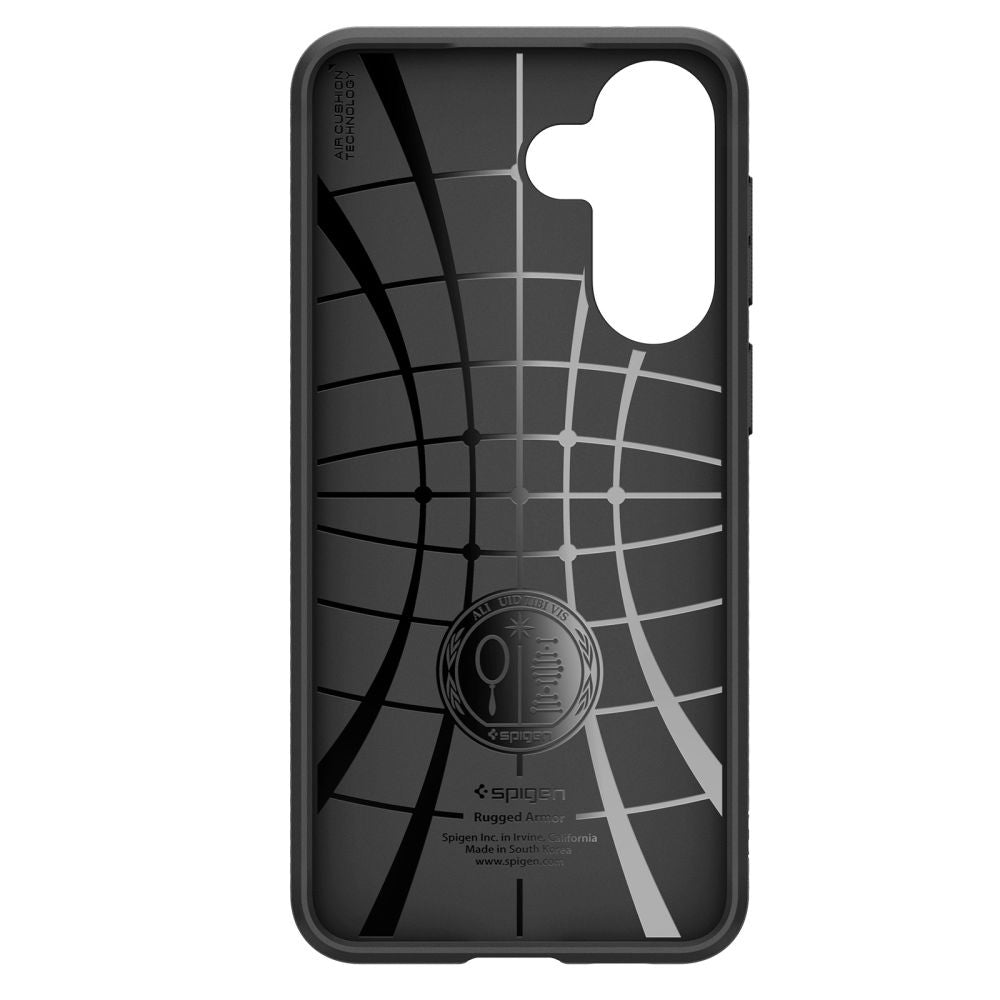 Suojakotelo Samsung Galaxy A57 5G:lle, Spigen, Rugged Armor, Musta ACS09794