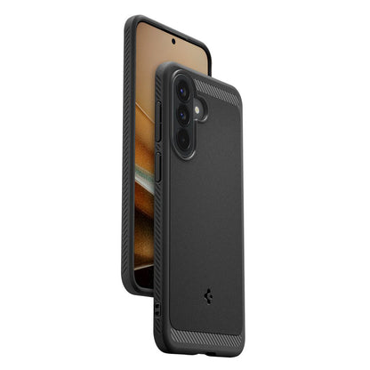 Suojakotelo Samsung Galaxy A57 5G:lle, Spigen, Rugged Armor, Musta ACS09794