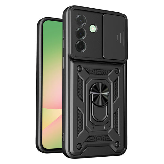 Kotelo Samsung Galaxy A57 5G:lle, Techsuit, CamShield, Musta