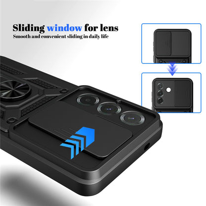 Case for Samsung Galaxy A57 5G, Techsuit, CamShield, Black