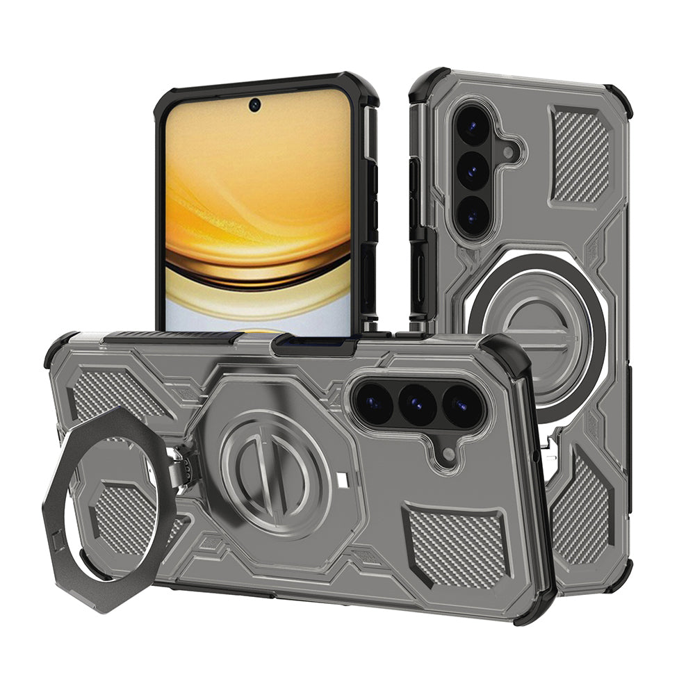 Suojakotelo Samsung Galaxy A57 5G:lle, Techsuit, Carbon Shield Pro, Savunharmaa