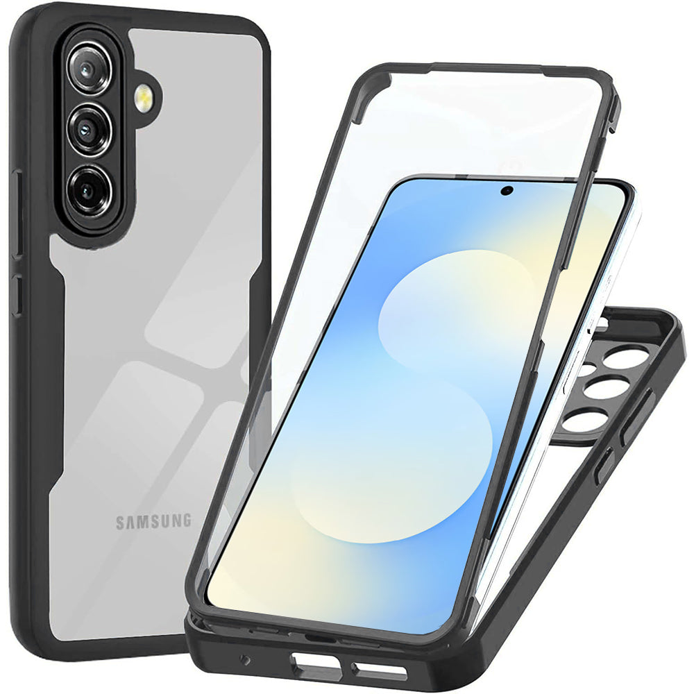 Suojakotelo Samsung Galaxy A57 5G:lle, Techsuit, ColorVerse 360, Musta