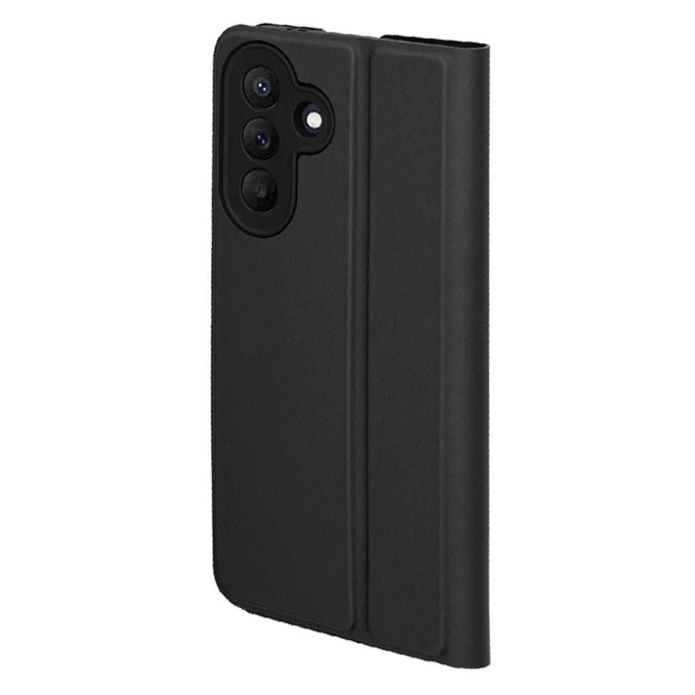 Suojakotelo Samsung Galaxy A57 5G:lle, Techsuit, Magskin Book, Musta