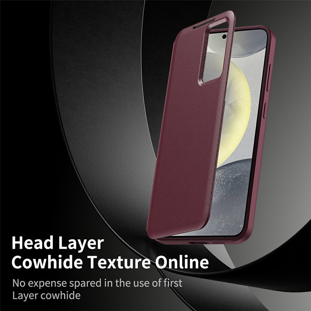 Suojakotelo Samsung Galaxy A57 5G:lle, Techsuit, SmartView, Punainen