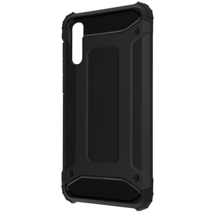Kuori Samsung Galaxy A70s A707 / A70 A705:lle, Techsuit, Hybrid Armor, Musta