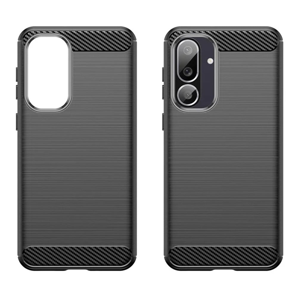 Kuori Samsung Galaxy M56 M566:lle, Techsuit, Hiili, Musta