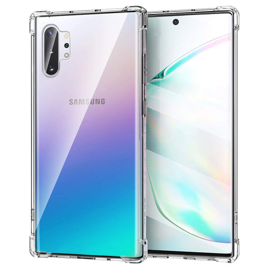 Kuori Samsung Galaxy Note 10+ 5G N976 / Note 10+ N975, Techsuit, Iskunkestävä Kirkas, Läpinäkyvä