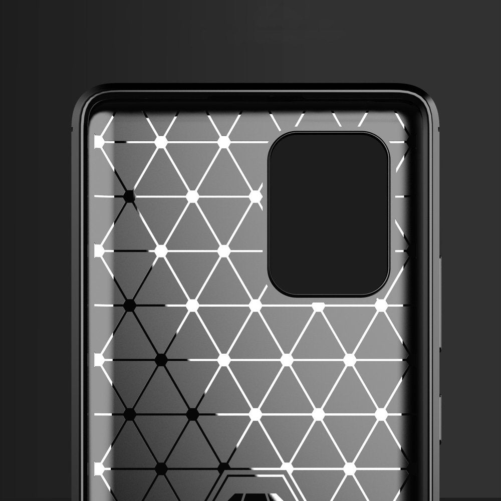 Kuori Samsung Galaxy S10 Lite G770:lle, Techsuit, Hiili, Musta
