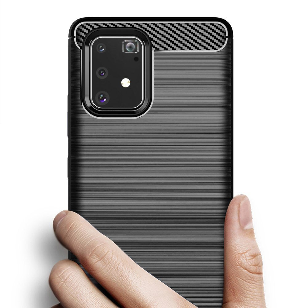 Kuori Samsung Galaxy S10 Lite G770:lle, Techsuit, Hiili, Musta
