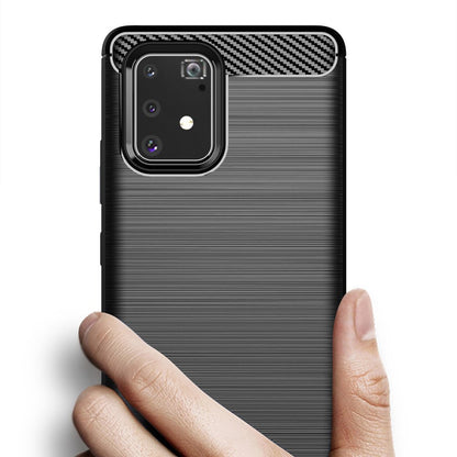 Kuori Samsung Galaxy S10 Lite G770:lle, Techsuit, Hiili, Musta