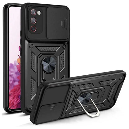 Case for Samsung Galaxy S20 FE 2022 G781 / S20 FE 5G G781 / S20 FE G780, Techsuit, CamShield, Black