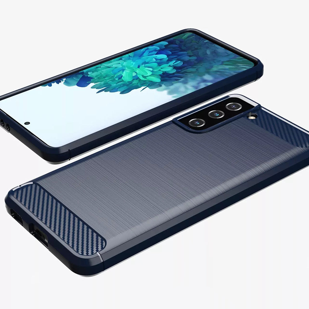 Kuori Samsung Galaxy S20 FE 2022 G781 / S20 FE 5G G781 / S20 FE G780, Techsuit, Hiili, Sininen