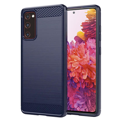 Kuori Samsung Galaxy S20 FE 2022 G781 / S20 FE 5G G781 / S20 FE G780, Techsuit, Hiili, Sininen