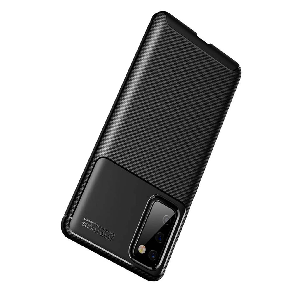 Kuori Samsung Galaxy S20 FE 2022 G781 / S20 FE 5G G781 / S20 FE G780, Techsuit, Hiilikuitu, Musta