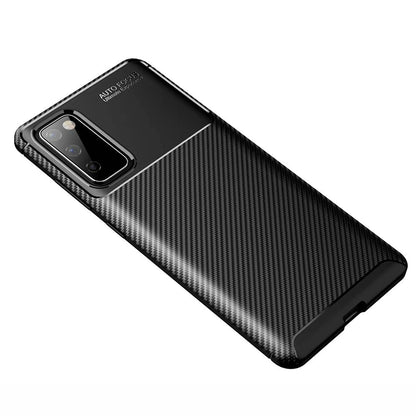Kuori Samsung Galaxy S20 FE 2022 G781 / S20 FE 5G G781 / S20 FE G780, Techsuit, Hiilikuitu, Musta