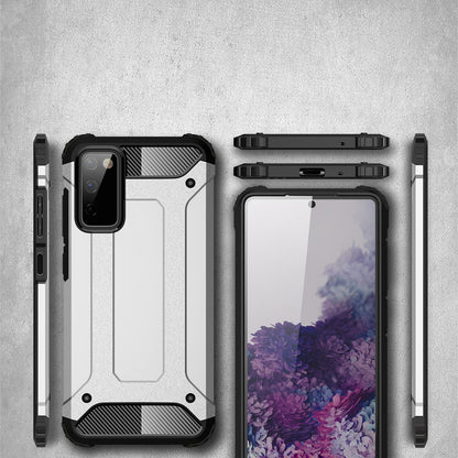 Case for Samsung Galaxy S20 FE 2022 G781 / S20 FE 5G G781 / S20 FE G780, Techsuit, Hybrid Armor, Black