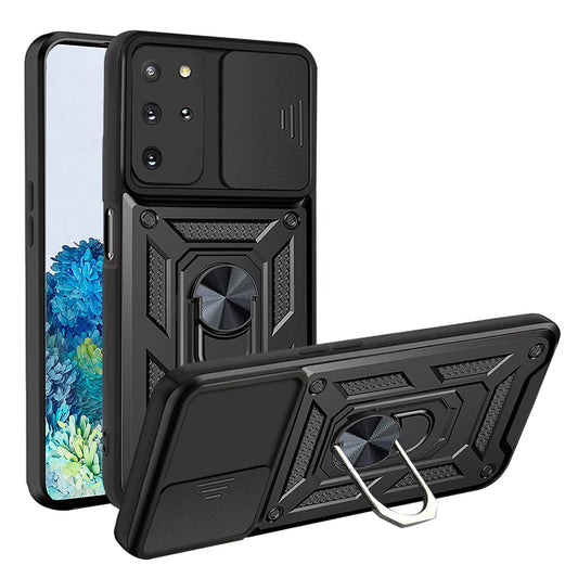 Kuori Samsung Galaxy S20+ 5G G986 / S20+ G985, Techsuit, CamShield, Musta