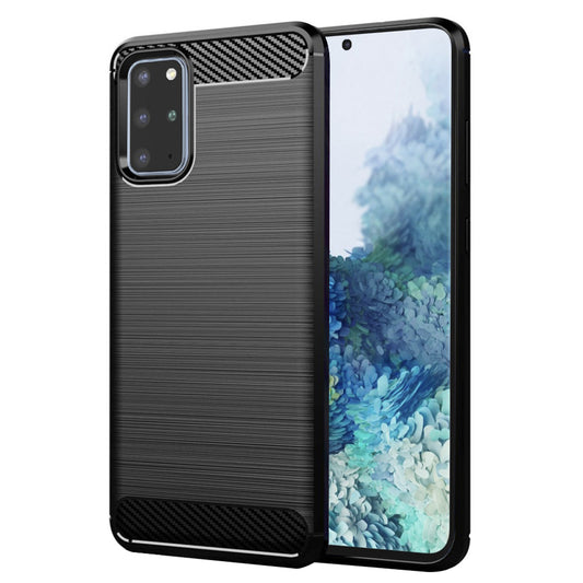 Kuori Samsung Galaxy S20+ 5G G986 / S20+ G985:lle, Techsuit, Hiili, Musta