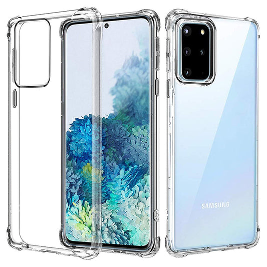 Kuori Samsung Galaxy S20+ 5G G986 / S20+ G985:lle, Techsuit, Iskunkestävä Kirkas, Läpinäkyvä