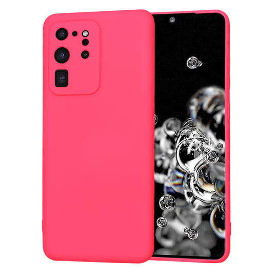 Kuori Samsung Galaxy S20 Ultra 5G G988 / S20 Ultra G988:lle, Techsuit, SoftFlex, Tummanpunainen