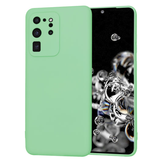 Kuori Samsung Galaxy S20 Ultra 5G G988 / S20 Ultra G988:lle, Techsuit, SoftFlex, Vaaleanvihreä