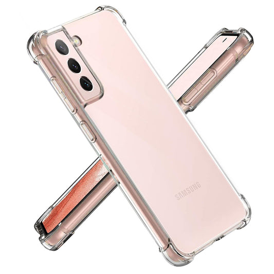 Kuori Samsung Galaxy S21 5G G991:lle, Techsuit, Iskunkestävä Kirkas, Läpinäkyvä