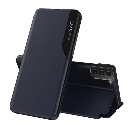 Kuori Samsung Galaxy S21 FE 5G G990:lle, Techsuit, eFold, Tummansininen