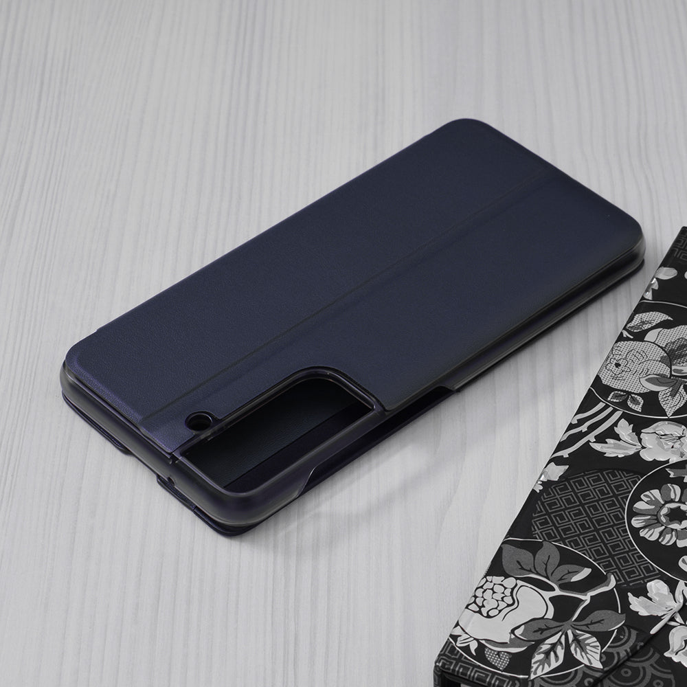Kuori Samsung Galaxy S21 FE 5G G990:lle, Techsuit, eFold, Tummansininen