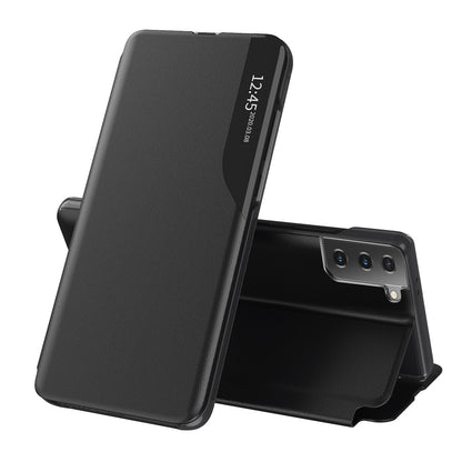 Kuori Samsung Galaxy S21 FE 5G G990:lle, Techsuit, eFold, Musta