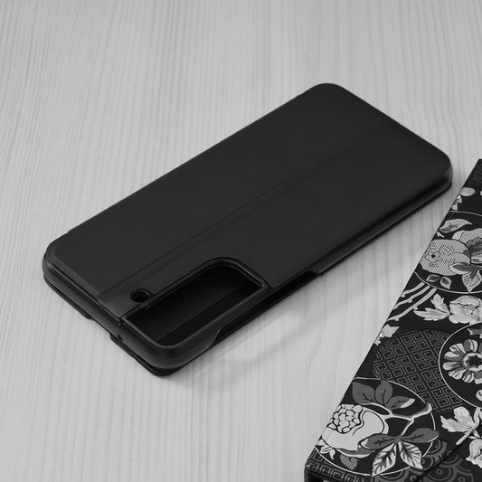 Kuori Samsung Galaxy S21 FE 5G G990:lle, Techsuit, eFold, Musta