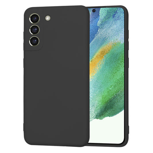 Kuori Samsung Galaxy S21 FE 5G G990:lle, Techsuit, SoftFlex, Musta