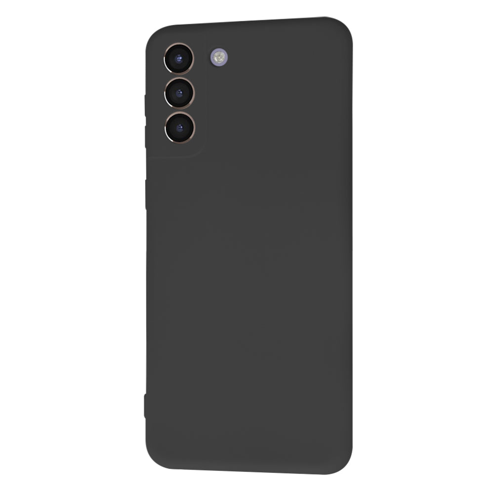 Kuori Samsung Galaxy S21+ 5G G996:lle, Techsuit, SoftFlex, Musta