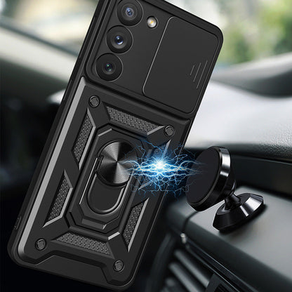 Case for Samsung Galaxy S21 Ultra 5G G998, Techsuit, CamShield, Black