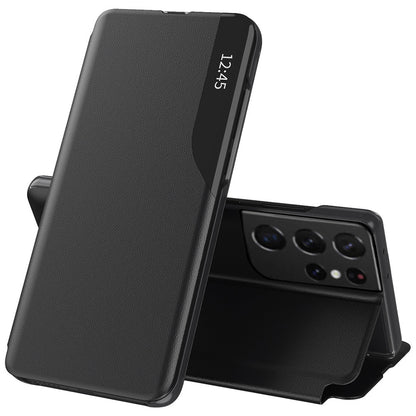 Kuori Samsung Galaxy S21 Ultra 5G G998:lle, Techsuit, eFold, Musta