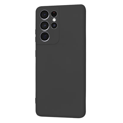 Kuori Samsung Galaxy S21 Ultra 5G G998:lle, Techsuit, SoftFlex, Musta