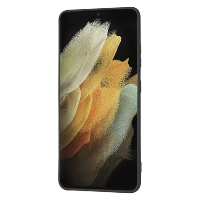 Kuori Samsung Galaxy S21 Ultra 5G G998:lle, Techsuit, SoftFlex, Musta