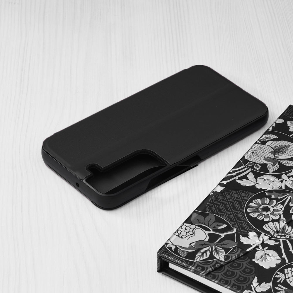 Kuori Samsung Galaxy S22 5G S901:lle, Techsuit, eFold, Musta