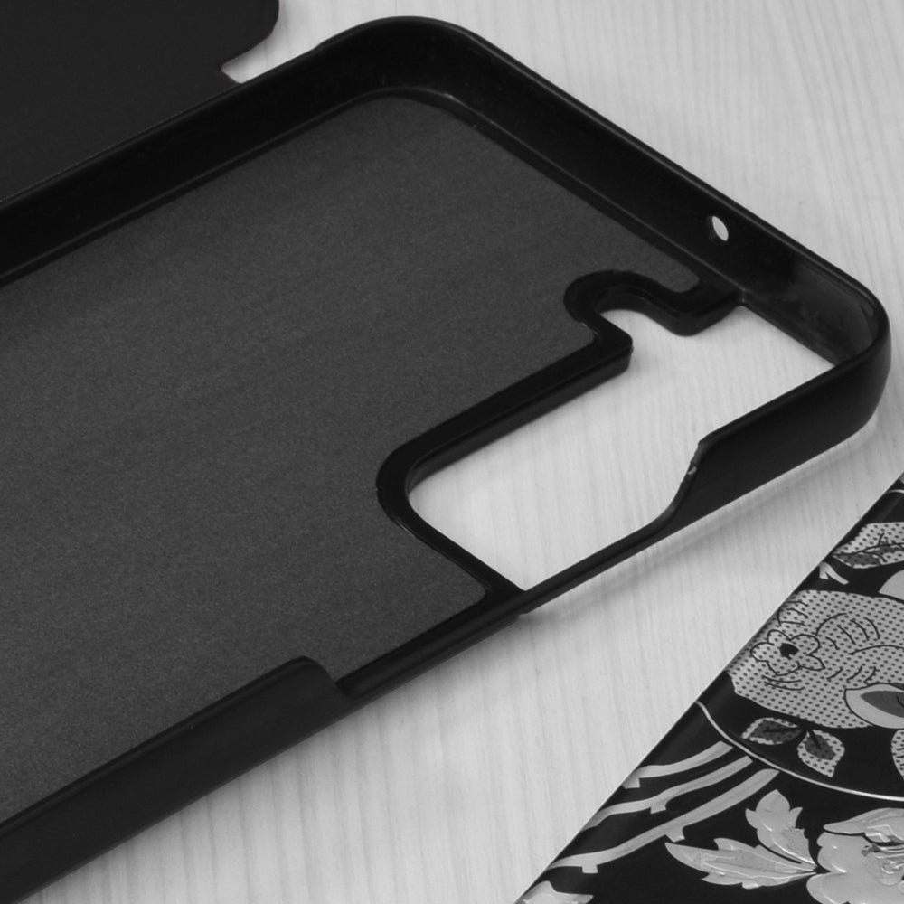 Kuori Samsung Galaxy S22 5G S901:lle, Techsuit, eFold, Musta