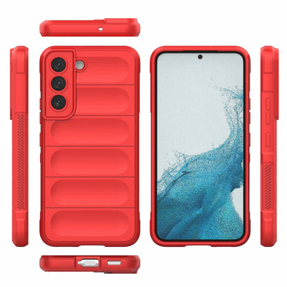 Kuori Samsung Galaxy S22 5G S901:lle, Techsuit, Magic Shield, Musta