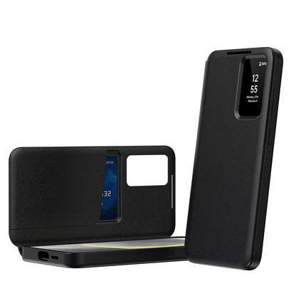 Kuori Samsung Galaxy S22 5G S901:lle, Techsuit, SmartView, Musta