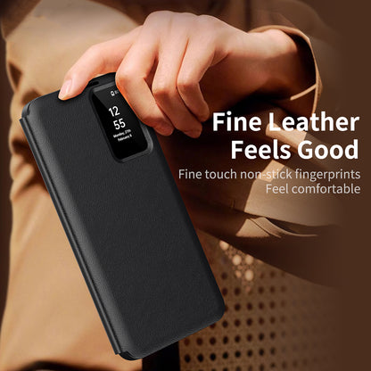 Kuori Samsung Galaxy S22 5G S901:lle, Techsuit, SmartView, Musta