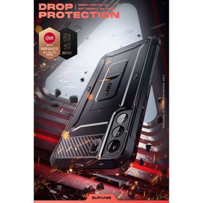 Kotelo Samsung Galaxy S22+ 5G S906:lle, Supcase, Unicorn Beetle Pro, Musta