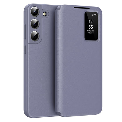 Kuori Samsung Galaxy S22+ 5G S906:lle, Techsuit, SmartView, Violetti