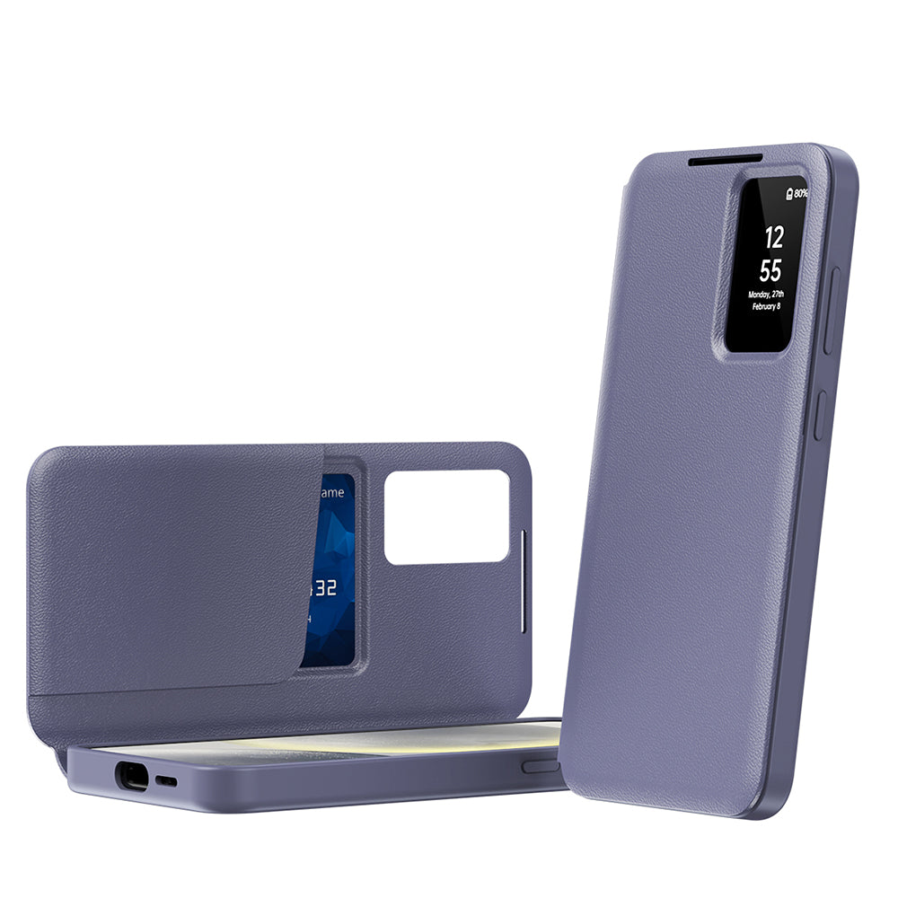 Kuori Samsung Galaxy S22+ 5G S906:lle, Techsuit, SmartView, Violetti